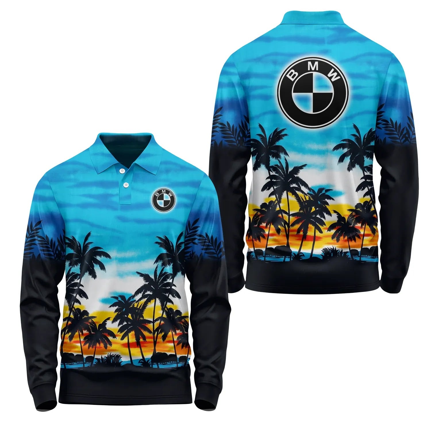 BMW Long Sleeve Polo SHW051