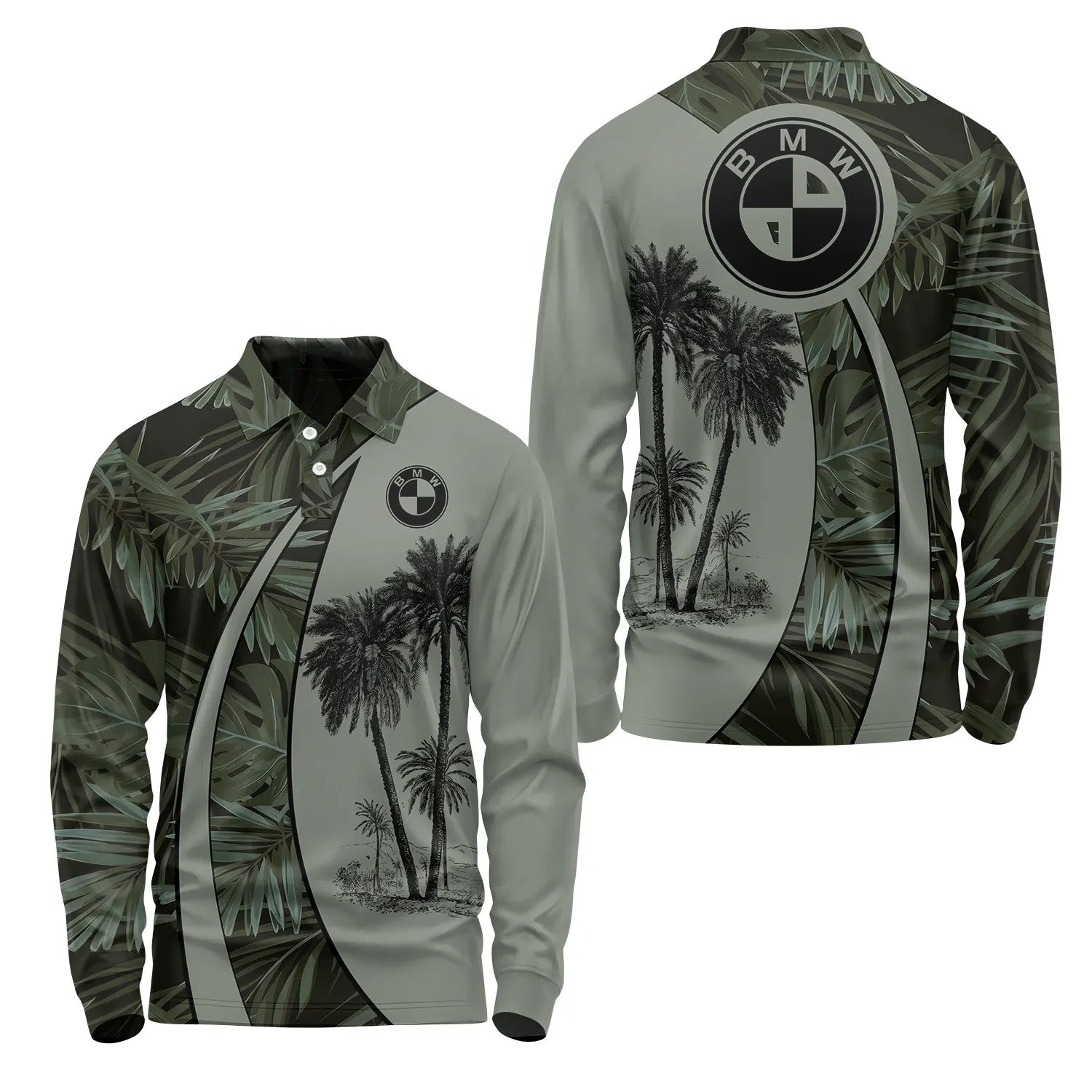 BMW Long Sleeve Polo SHW063