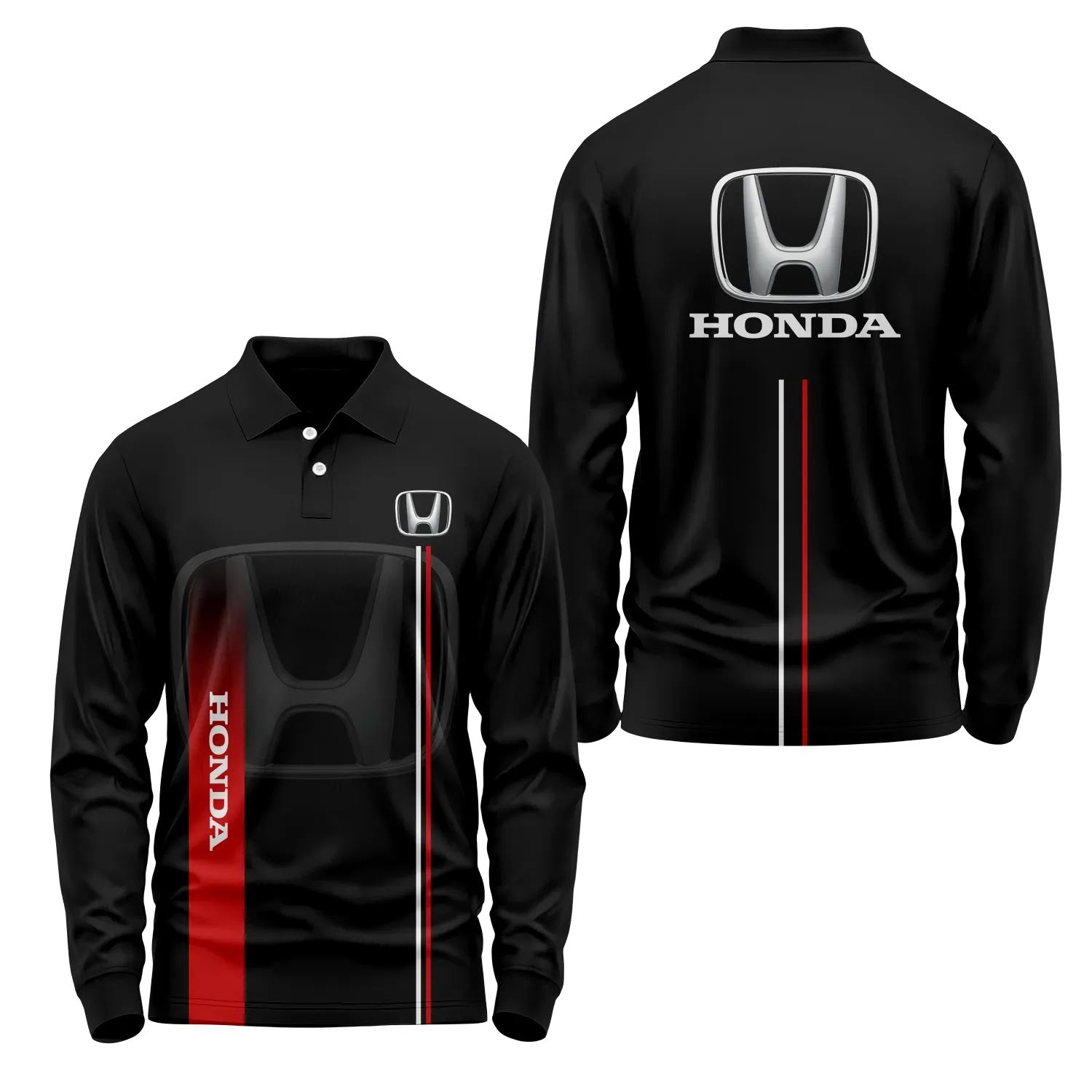 Honda Long Sleeve Polo SC077