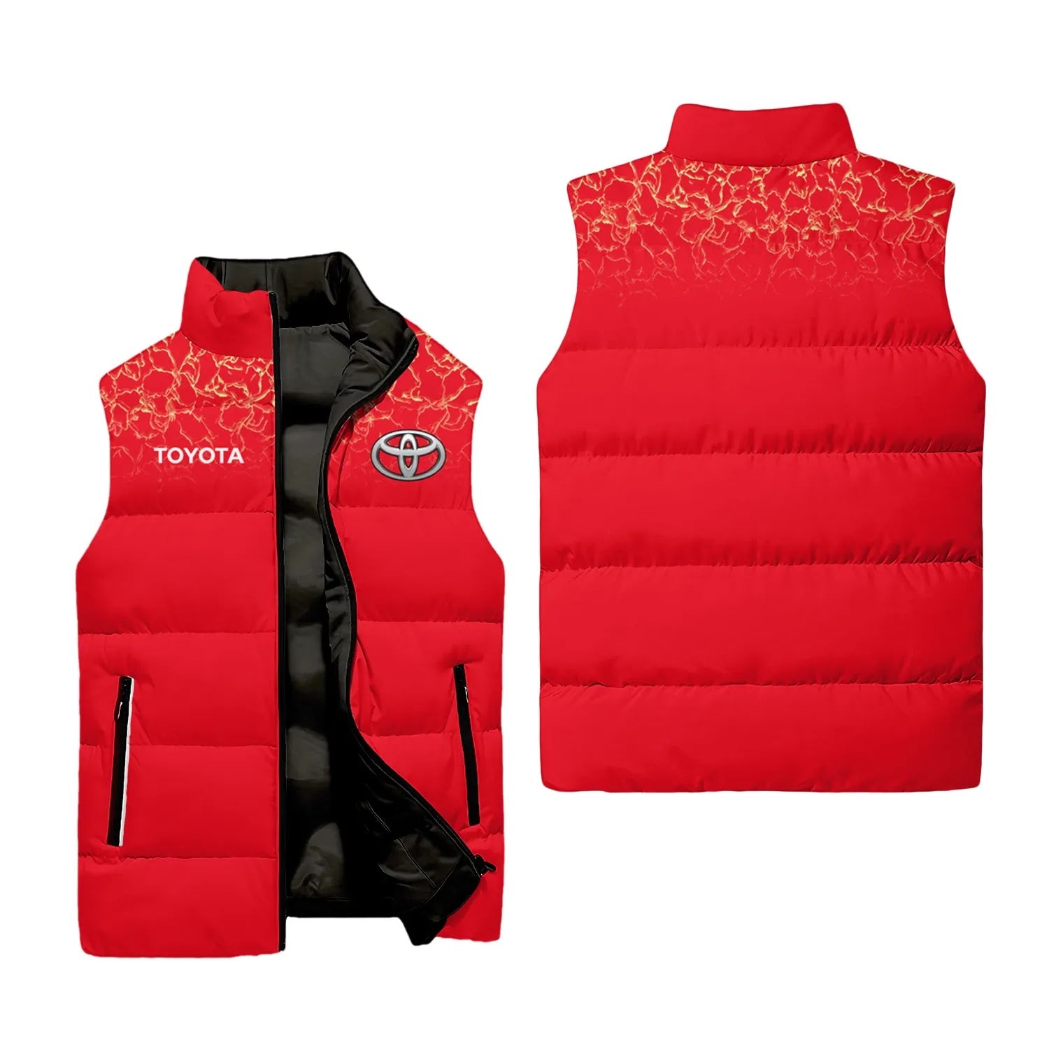 Toyota Sleeveless Puffer Jacket SC108