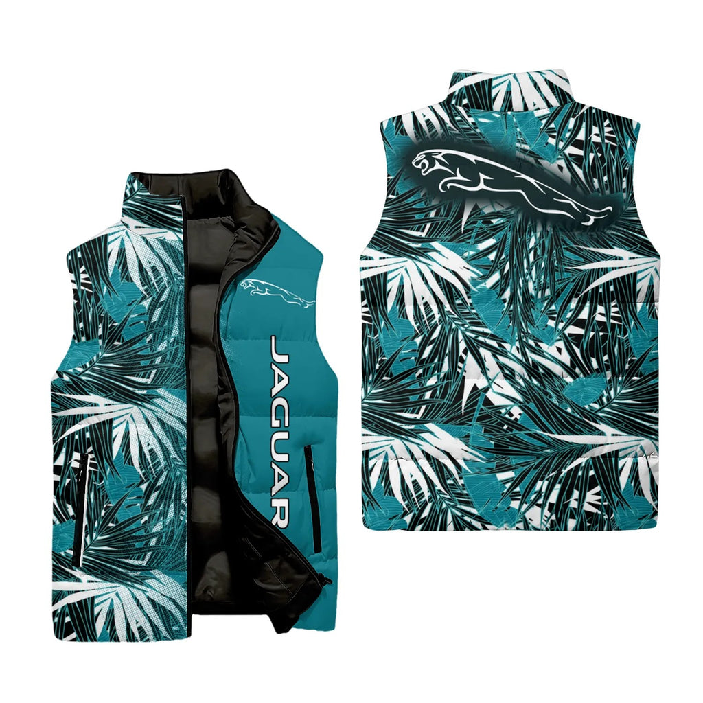 Jaguar Sleeveless Puffer Jacket SHW060