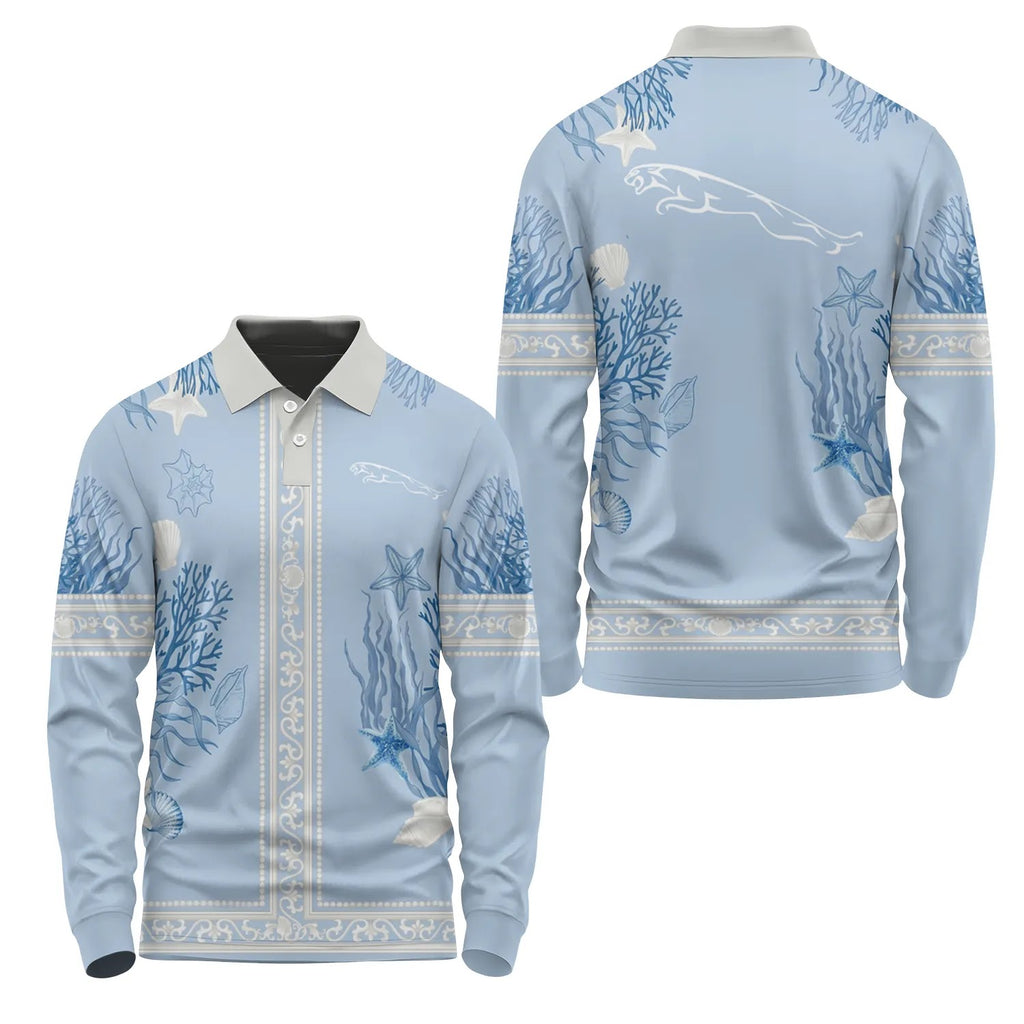 Jaguar Long Sleeve Polo SHW024