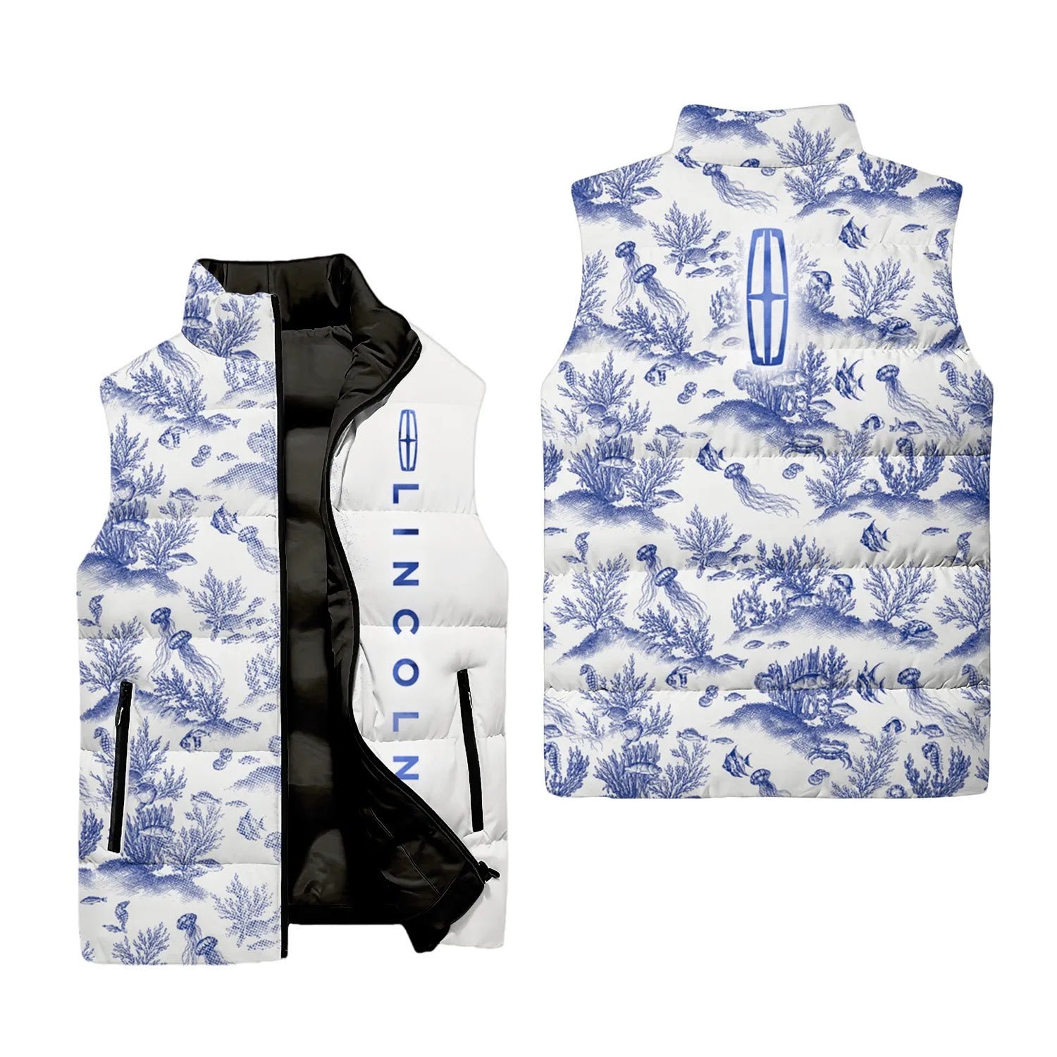 Lincoln Sleeveless Puffer Jacket SHW009