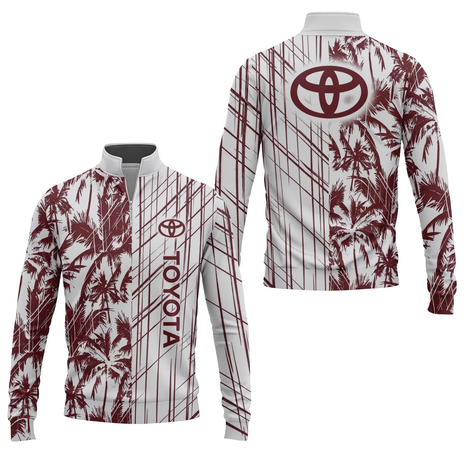 Toyota Quarter-zip Pullover SHW041