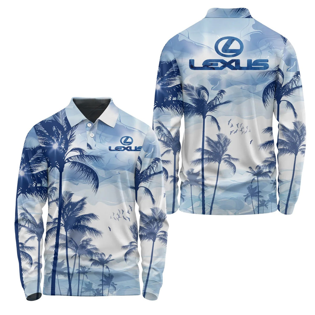 Lexus Long Sleeve Polo SHW004