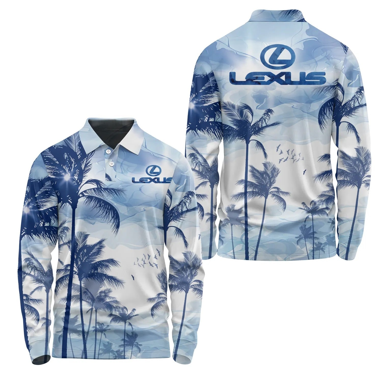 Lexus Long Sleeve Polo SHW004