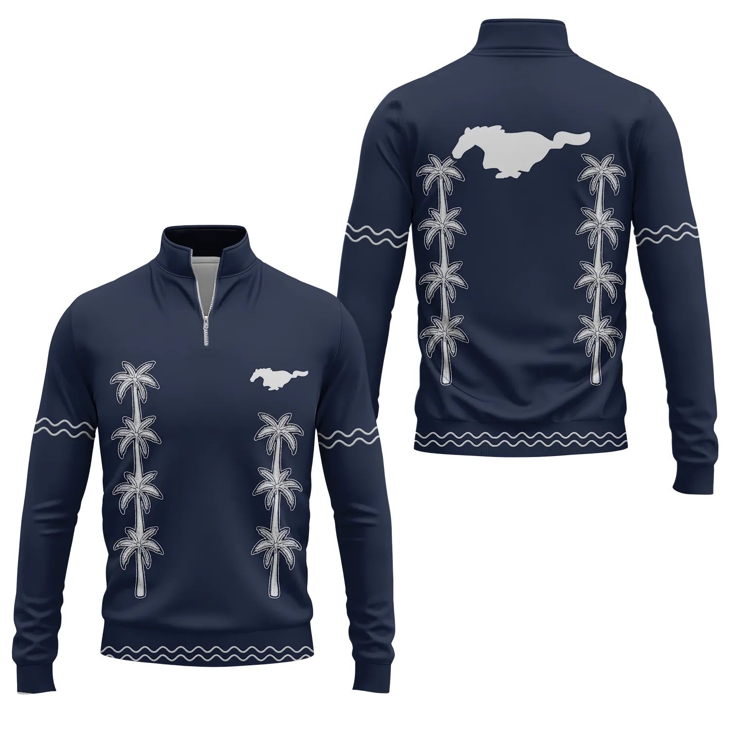 Ford Mustang Quarter-zip Pullover SHW065