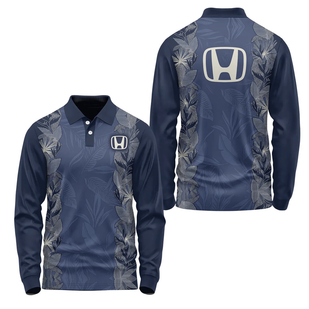 Honda Long Sleeve Polo SHW045