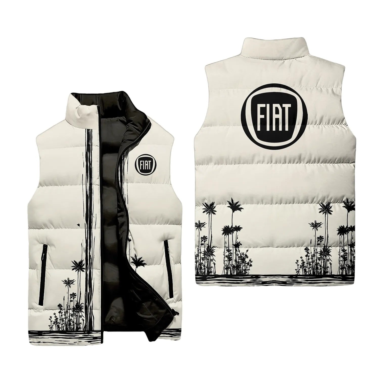 Fiat Sleeveless Puffer Jacket SHW043