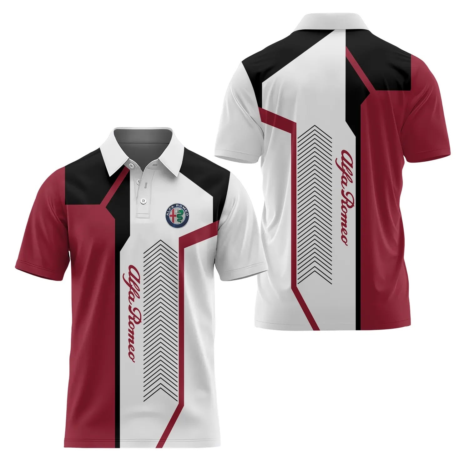 Alfa Romeo Short Sleeve Polo SC065