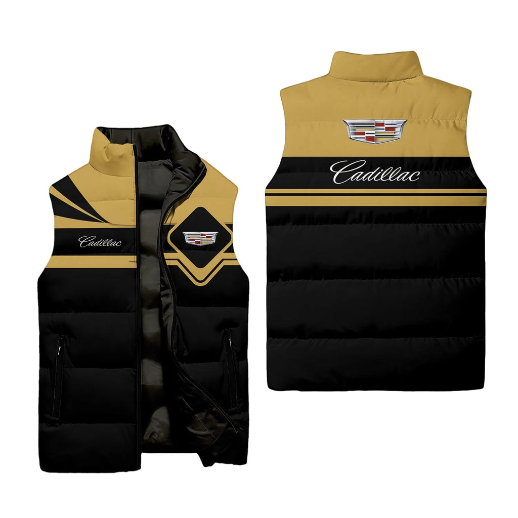 Cadillac Sleeveless Puffer Jacket SC066