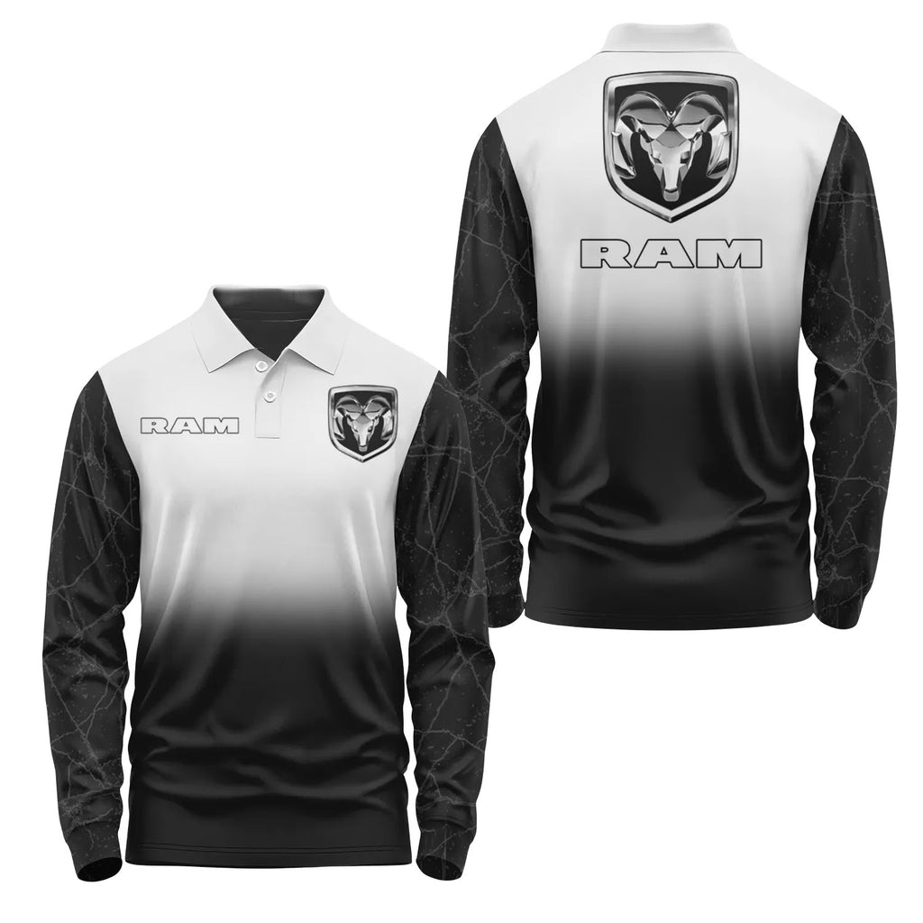 Ram Long Sleeve Polo SC120