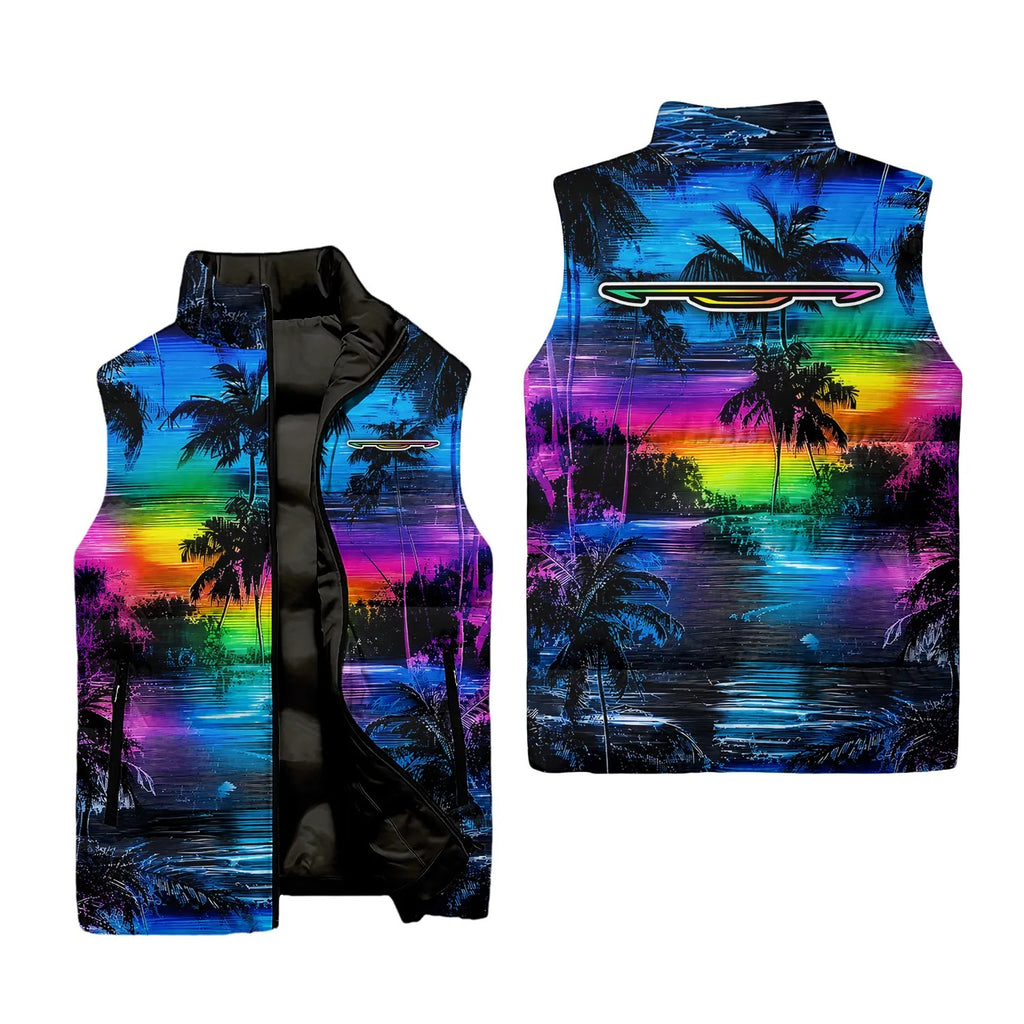 Chrysler Sleeveless Puffer Jacket SHW055