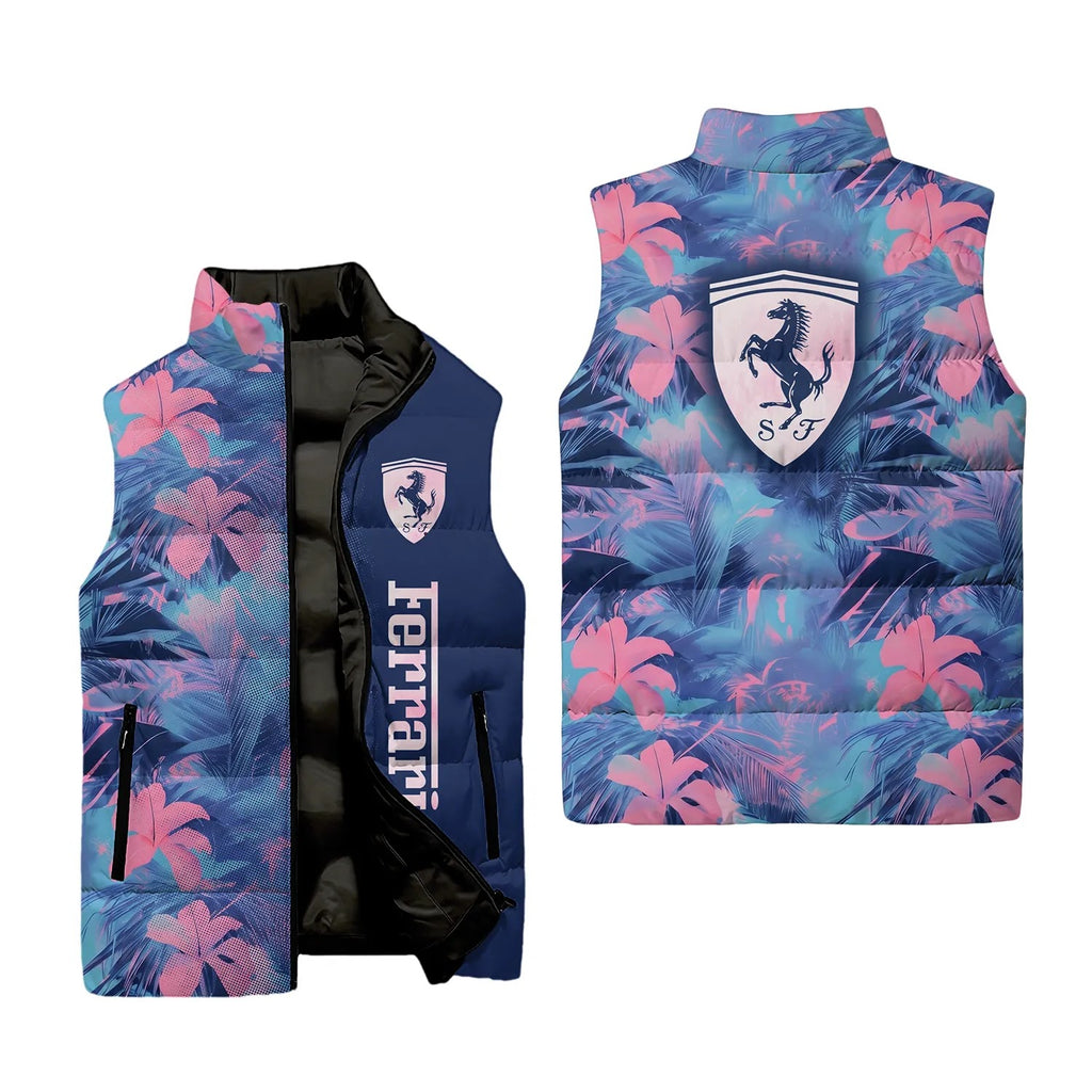 Ferrari Sleeveless Puffer Jacket SHW054