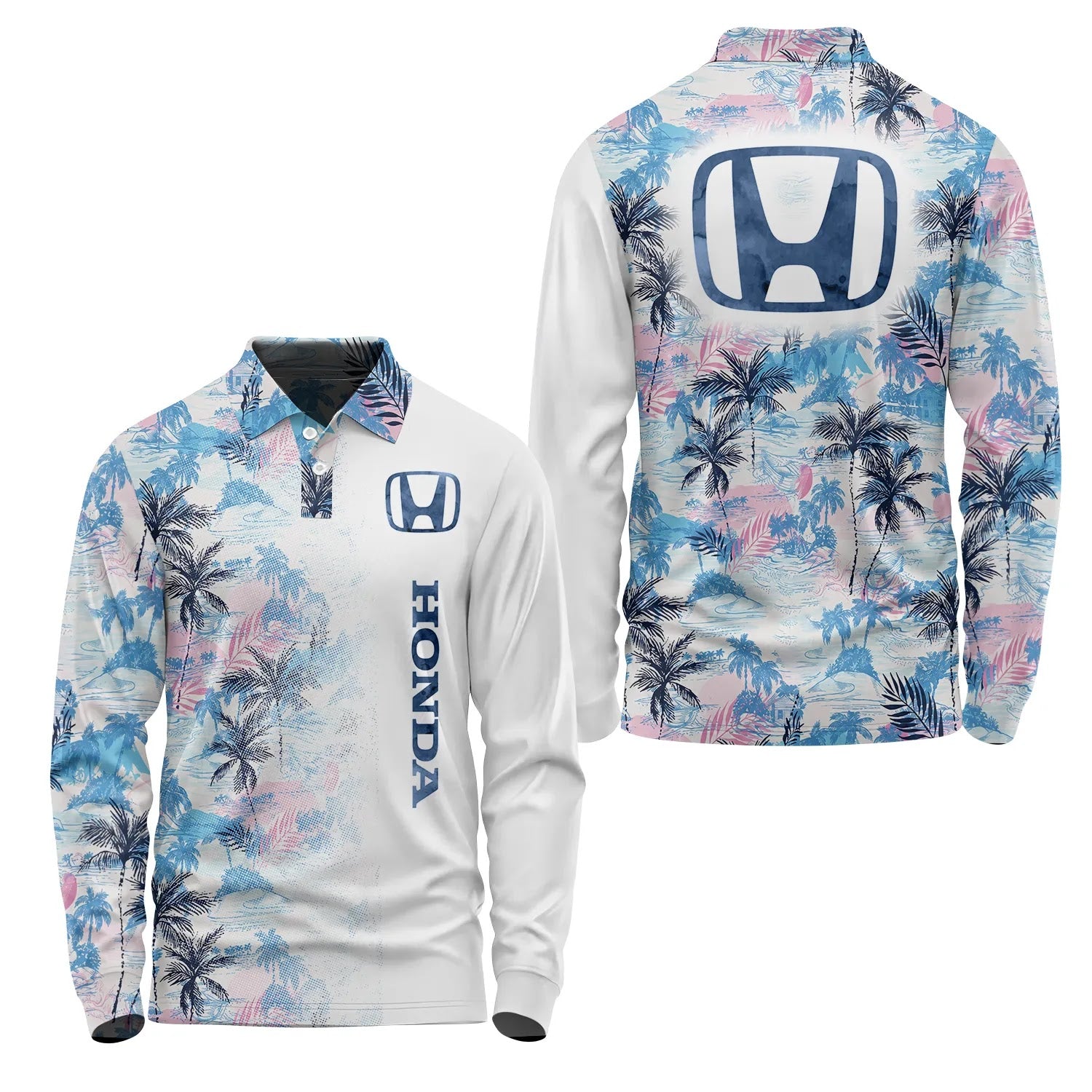 Honda Long Sleeve Polo SHW029