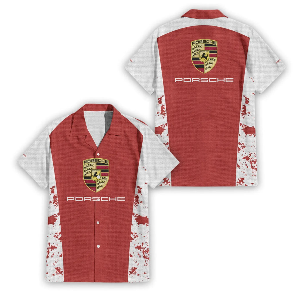 Porsche Premium Hawaiian Shirt SC089