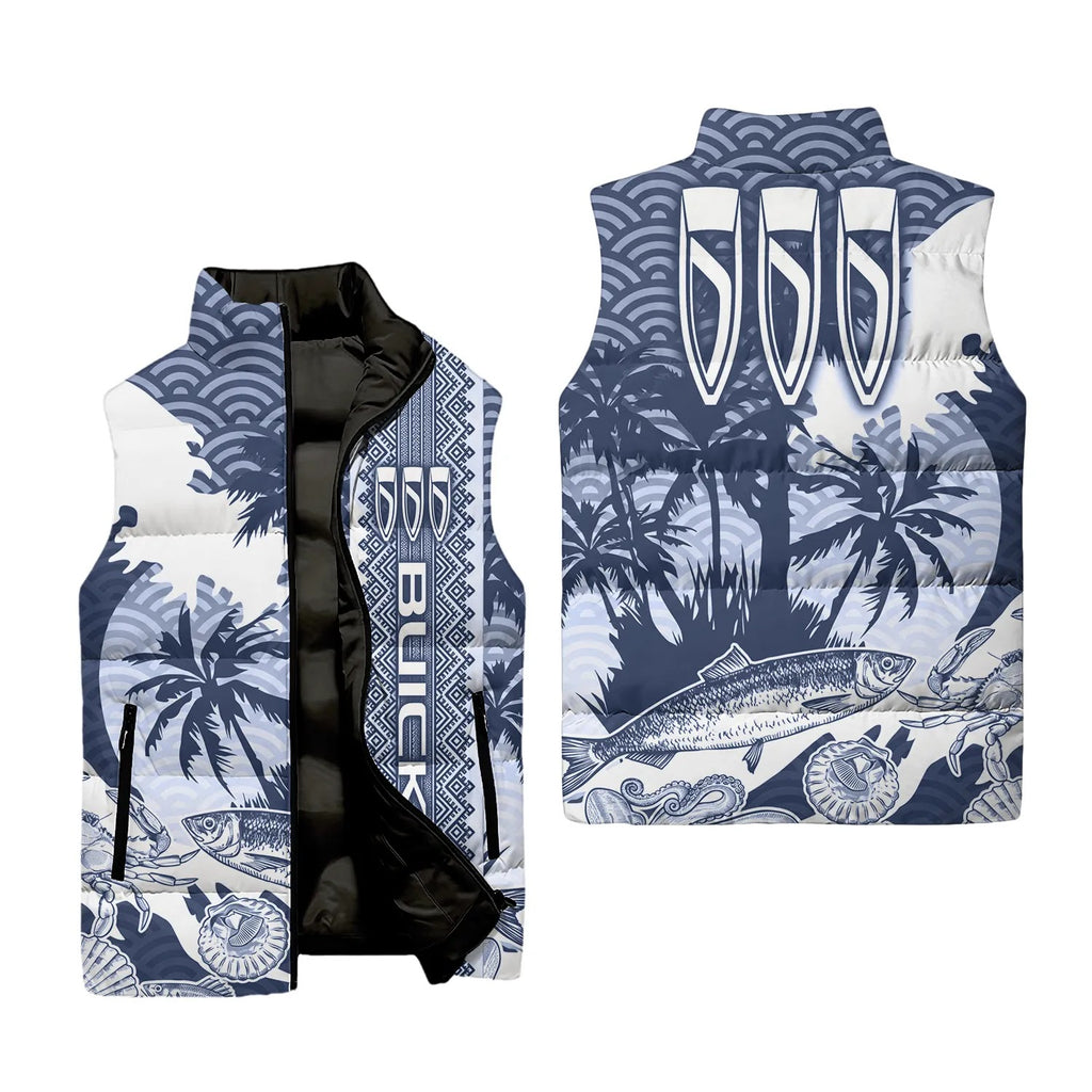 Buick Sleeveless Puffer Jacket SHW038