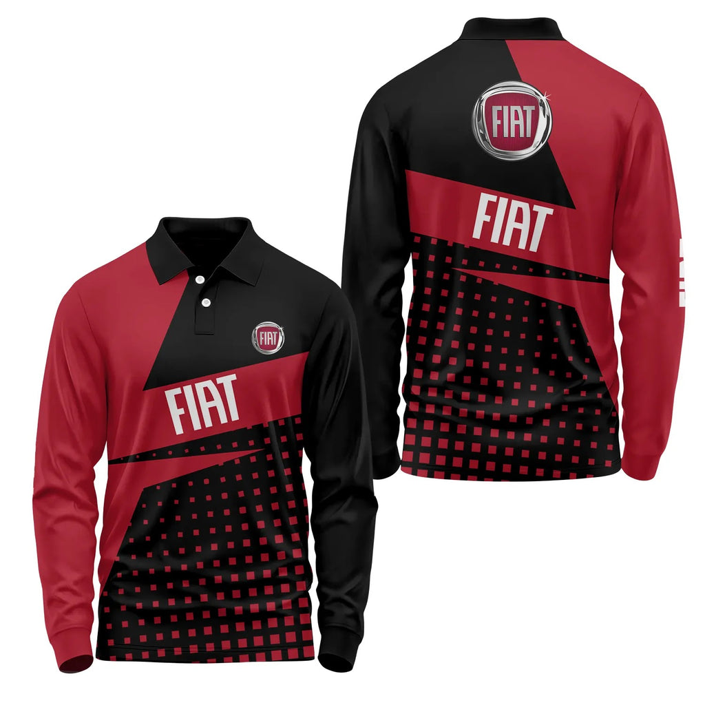 Fiat Long Sleeve Polo SC083
