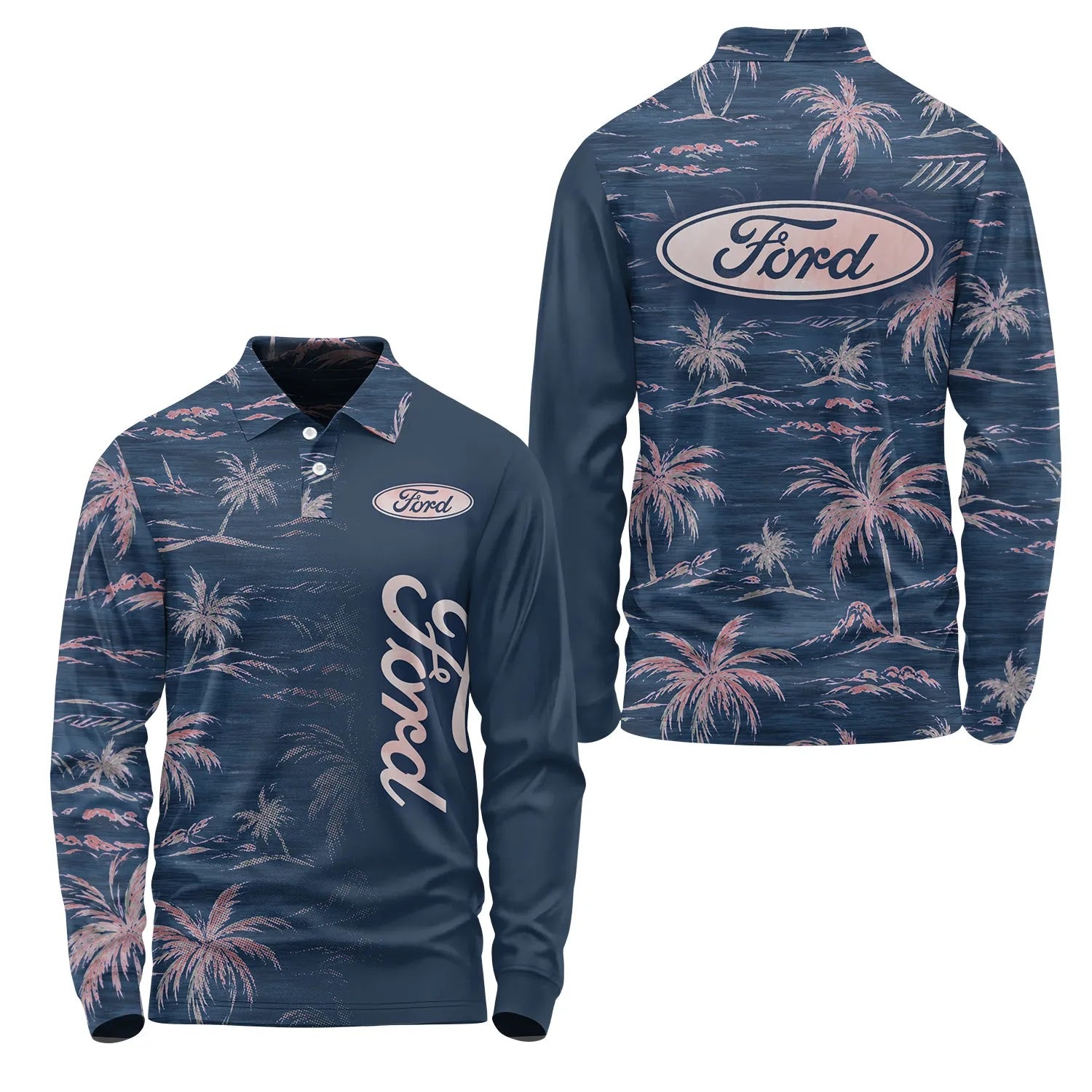 Ford Long Sleeve Polo SHW013