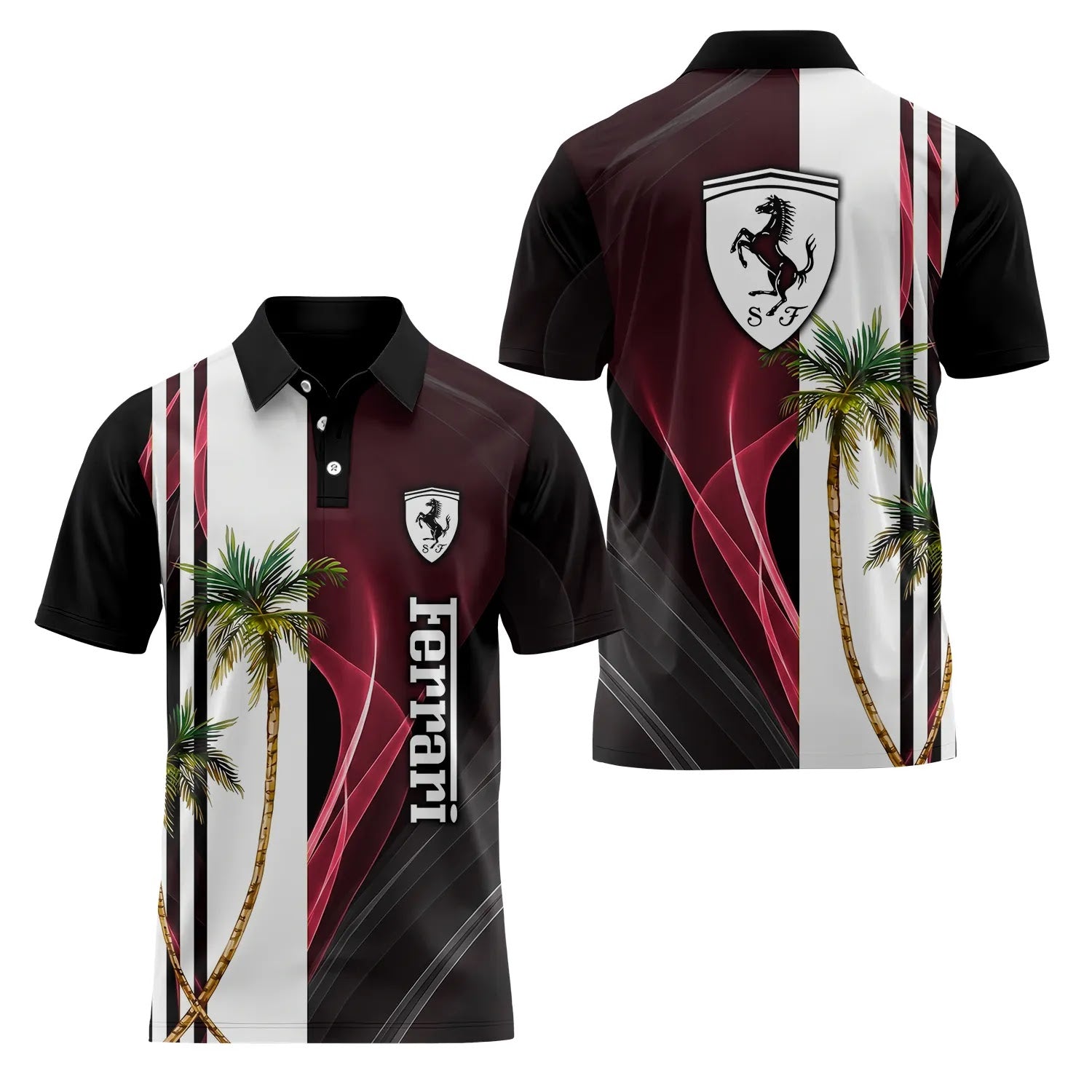 Ferrari Short Sleeve Polo SHW036