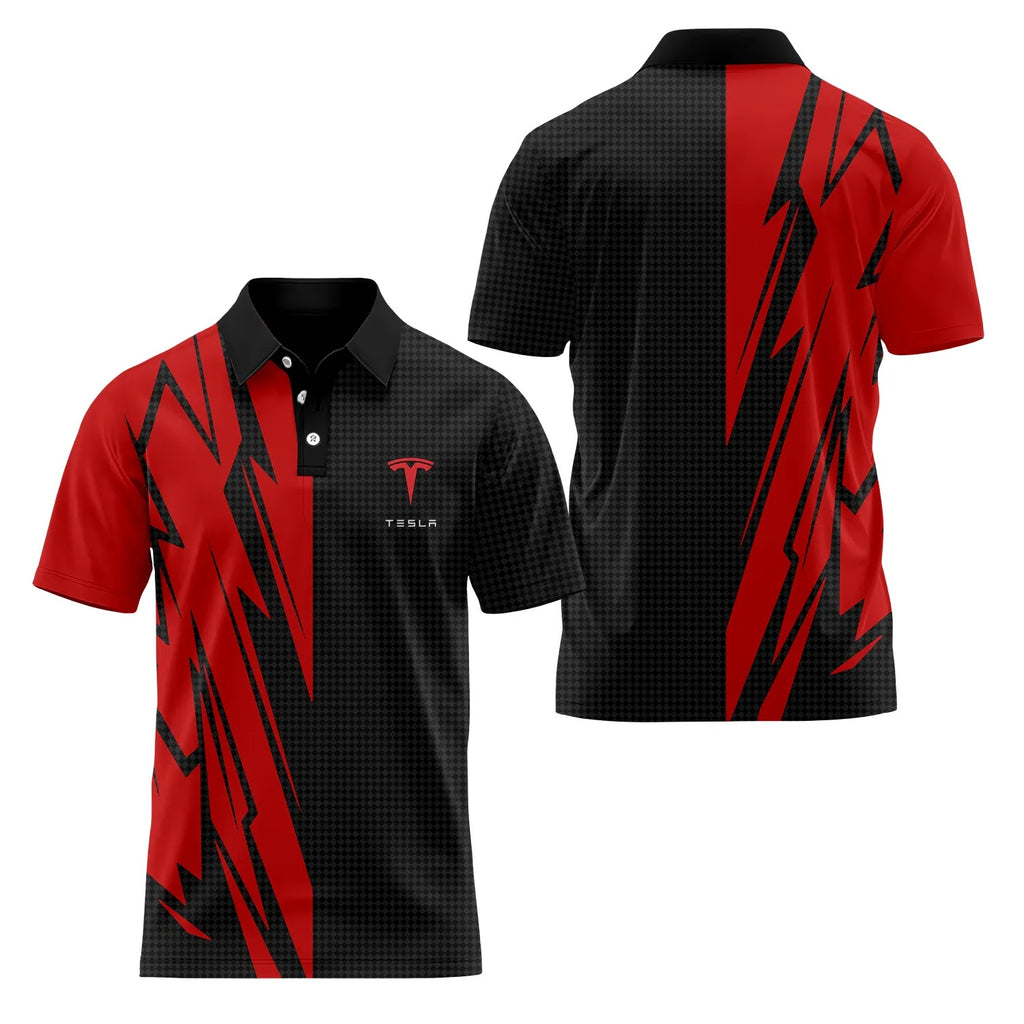 Tesla Short Sleeve Polo SC062