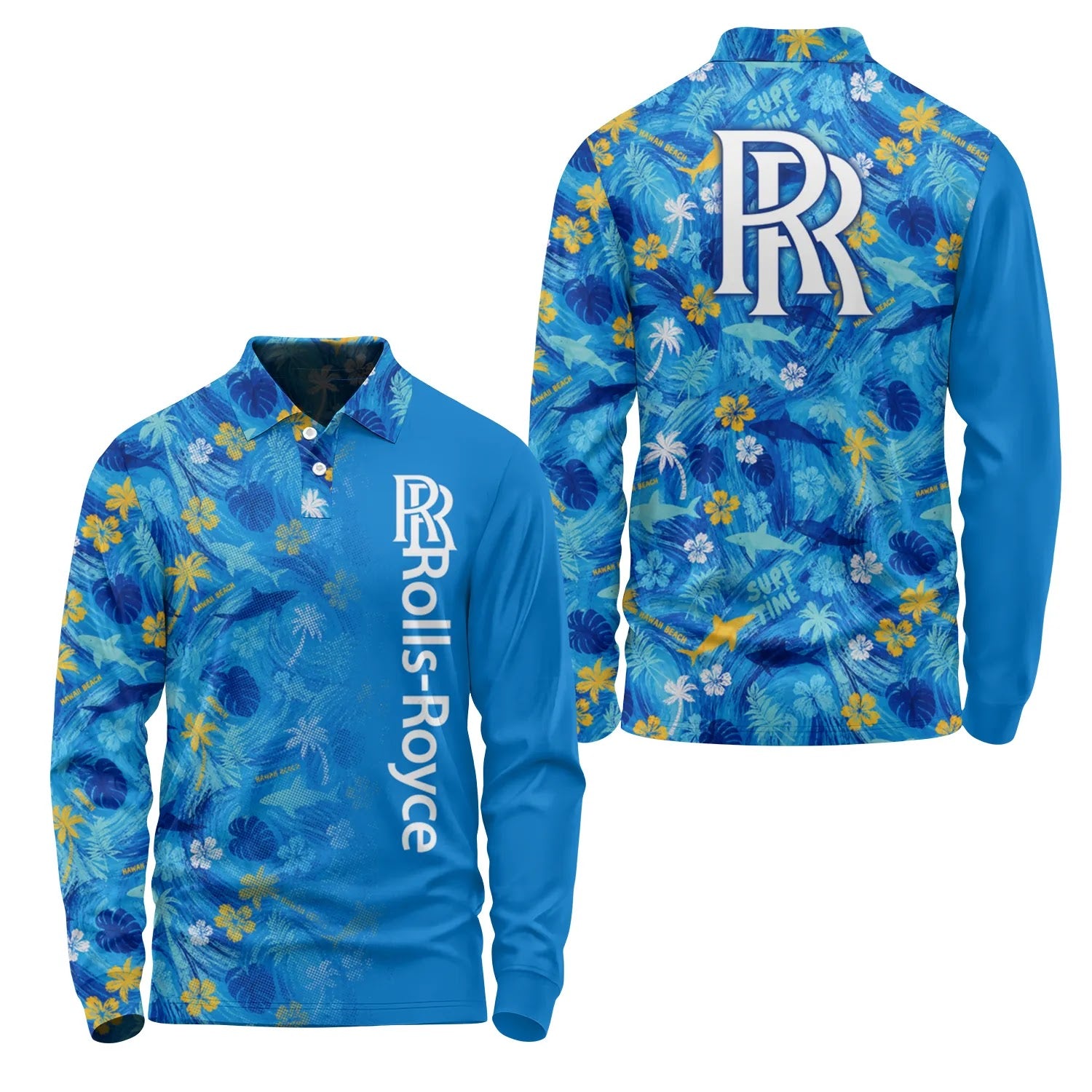 Rolls-Royce Long Sleeve Polo SHW027