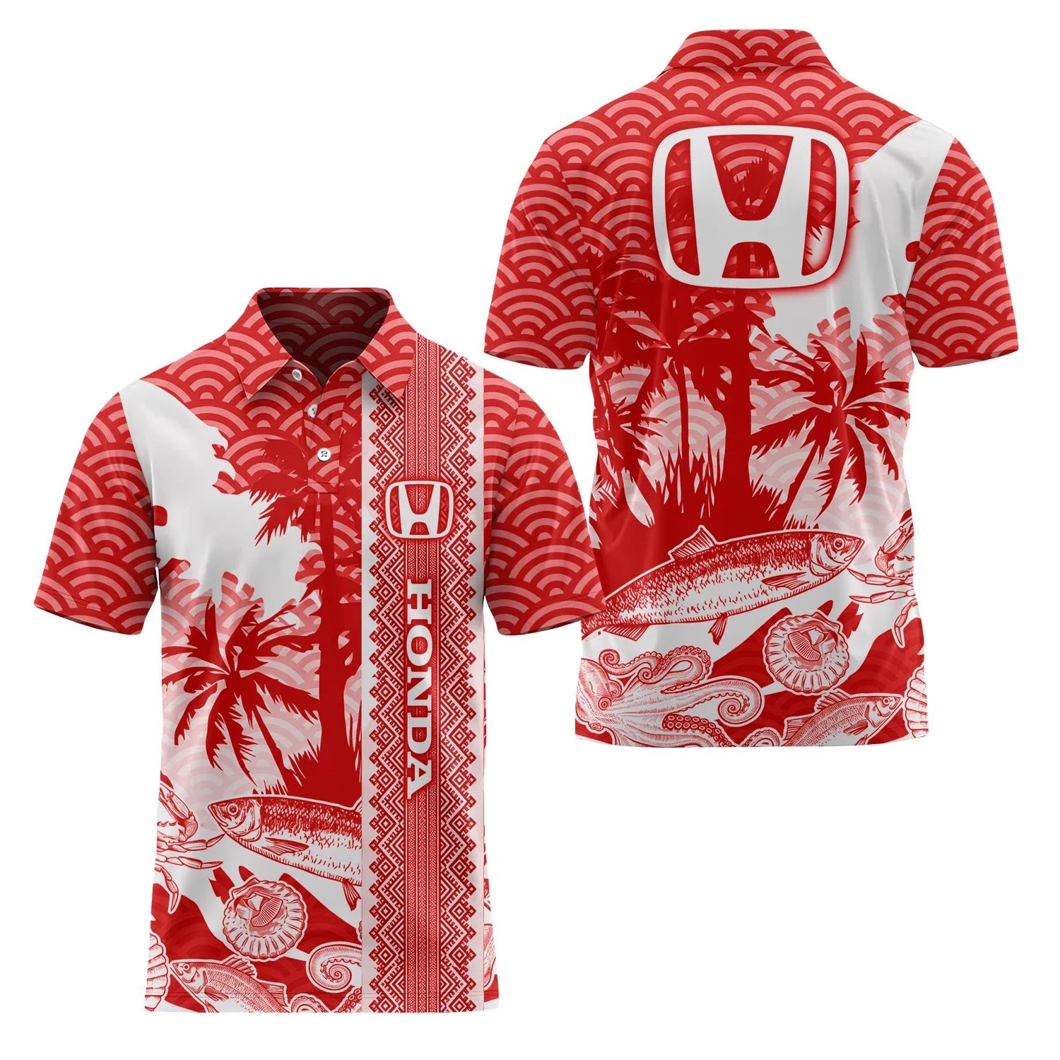 Honda Short Sleeve Polo SHW038