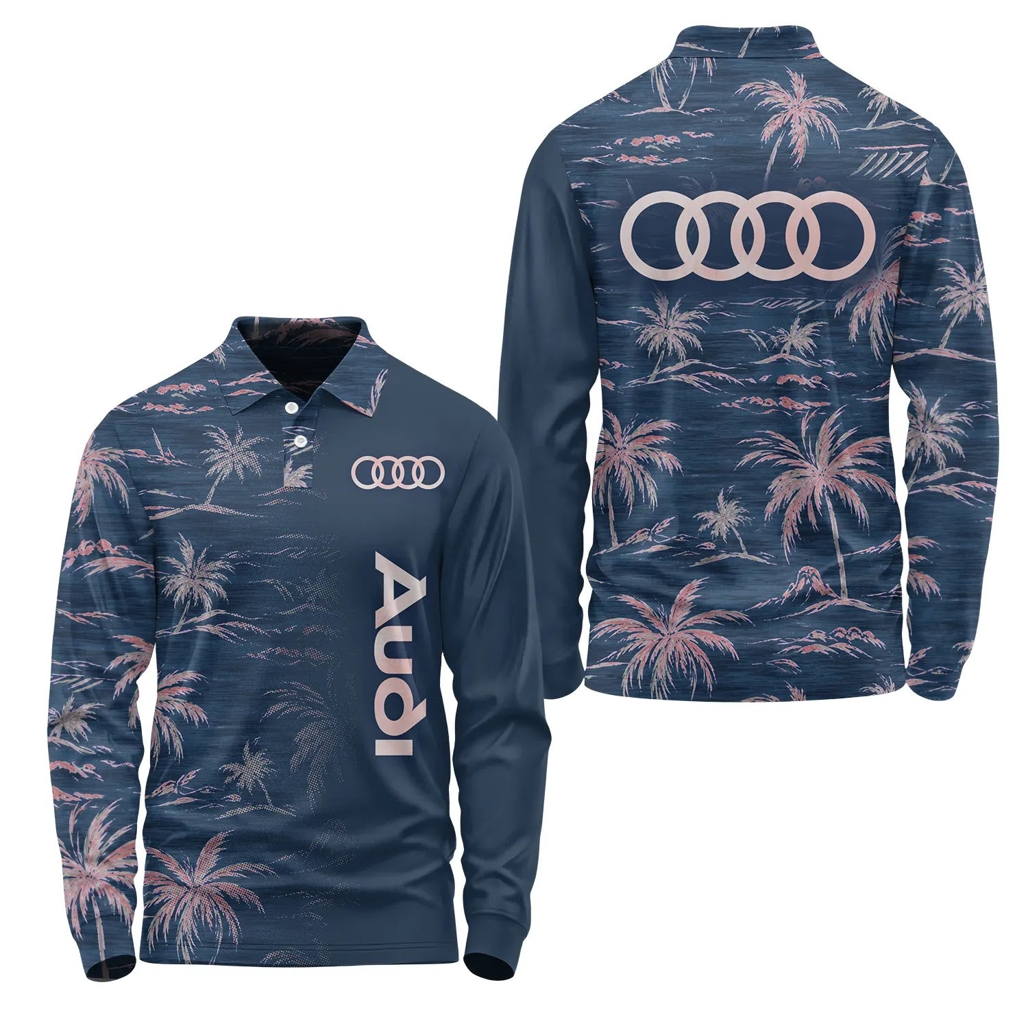 Audi Long Sleeve Polo SHW013