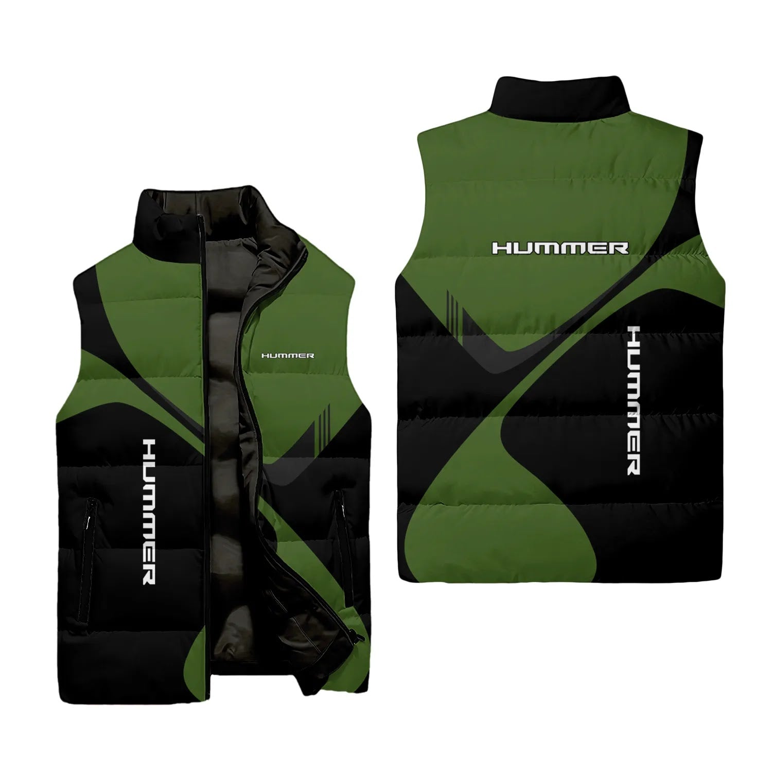 Hummer Sleeveless Puffer Jacket SC058