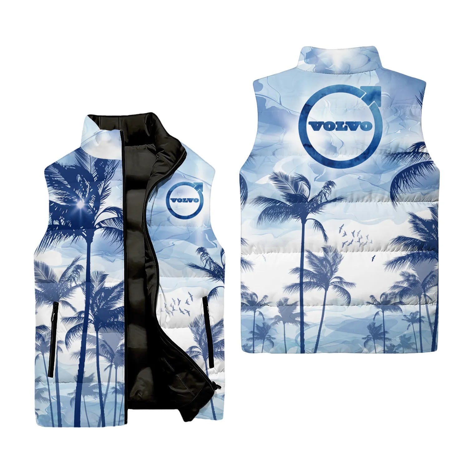 Volvo Sleeveless Puffer Jacket SHW004