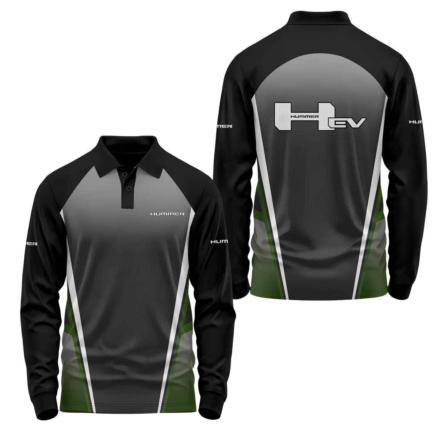 Hummer Long Sleeve Polo SC037