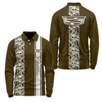 Cadillac Long Sleeve Polo SHW042