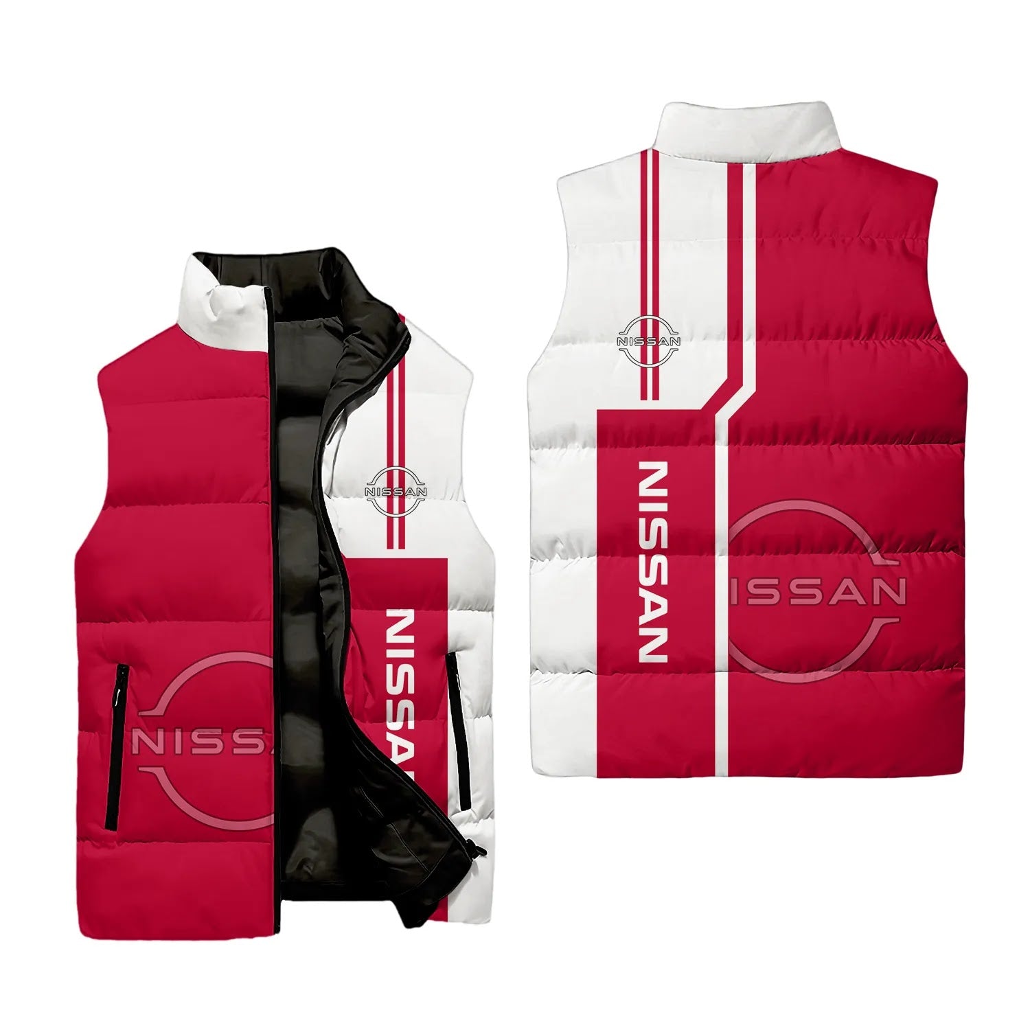 Nissan Sleeveless Puffer Jacket SC064