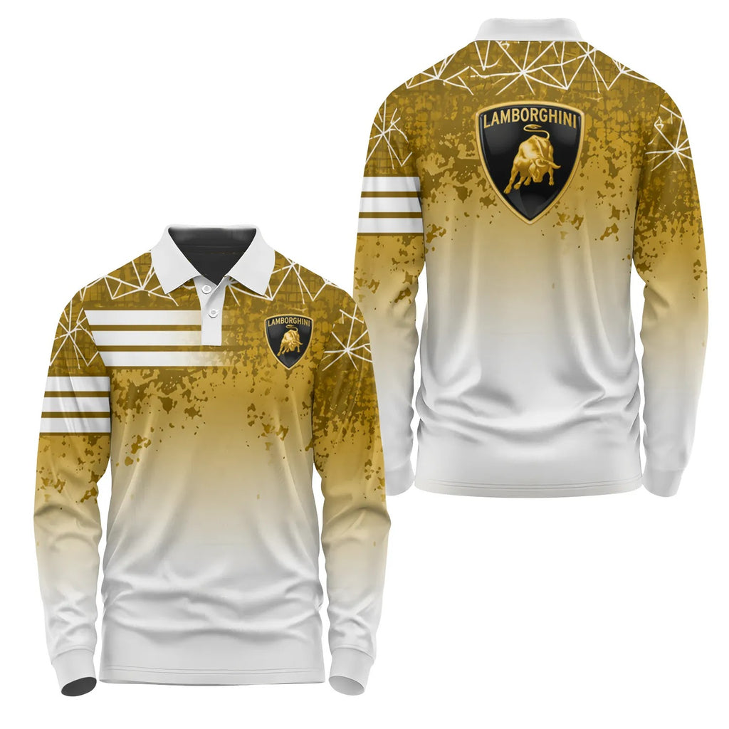 Lamborghini Long Sleeve Polo SC097