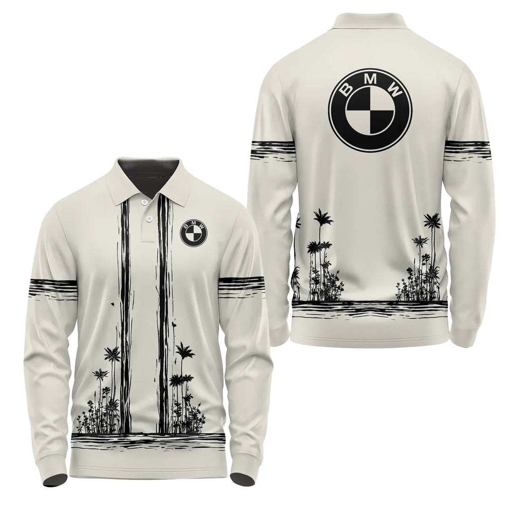 BMW Long Sleeve Polo SHW043