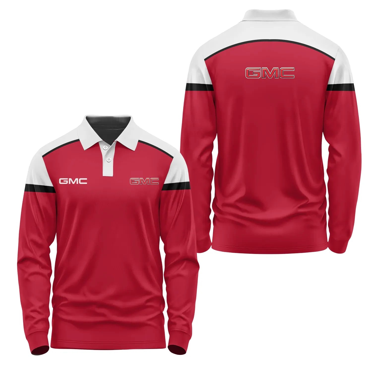 GMC Long Sleeve Polo SC087