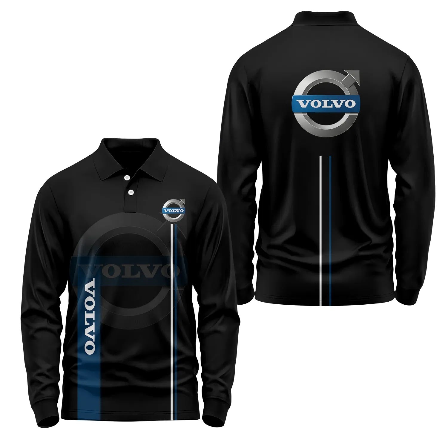 Volvo Long Sleeve Polo SC077