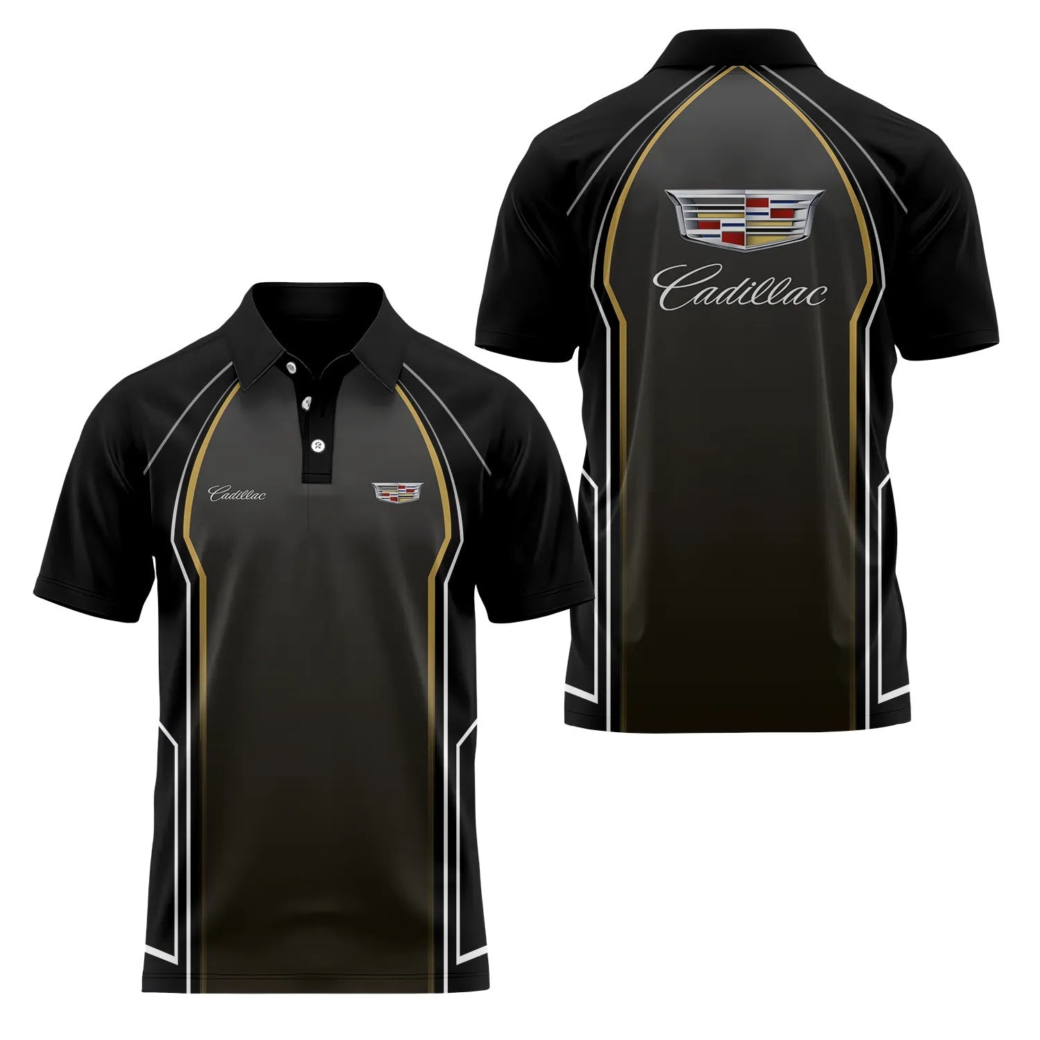Cadillac Short Sleeve Polo SC061