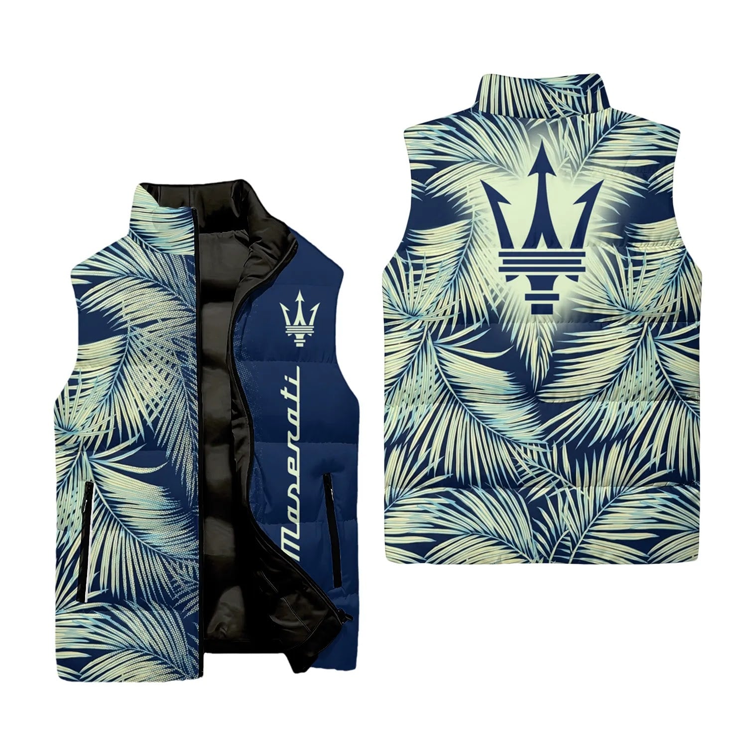 Maserati Sleeveless Puffer Jacket SHW003