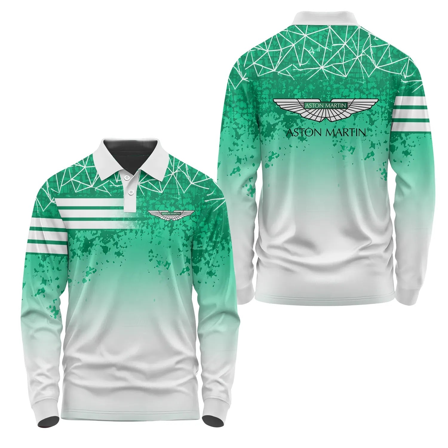 Aston Martin Long Sleeve Polo SC097