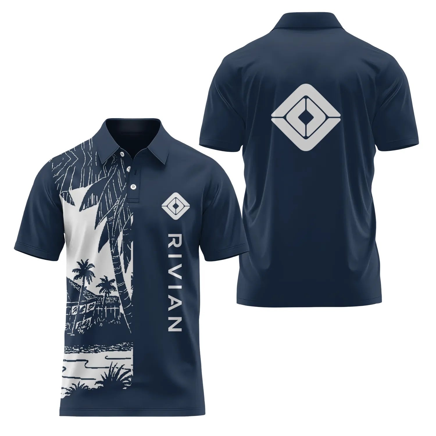 Rivian Short Sleeve Polo SHW031