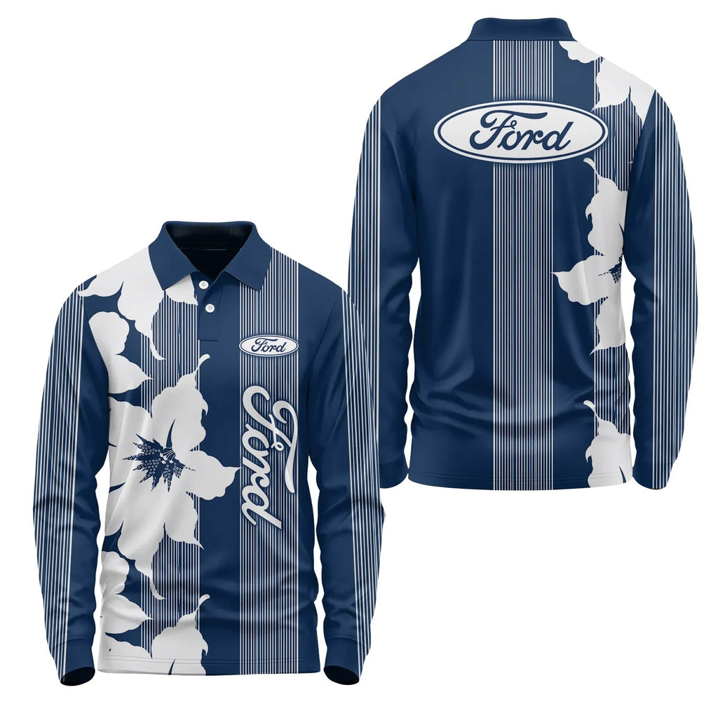Ford Long Sleeve Polo SHW039