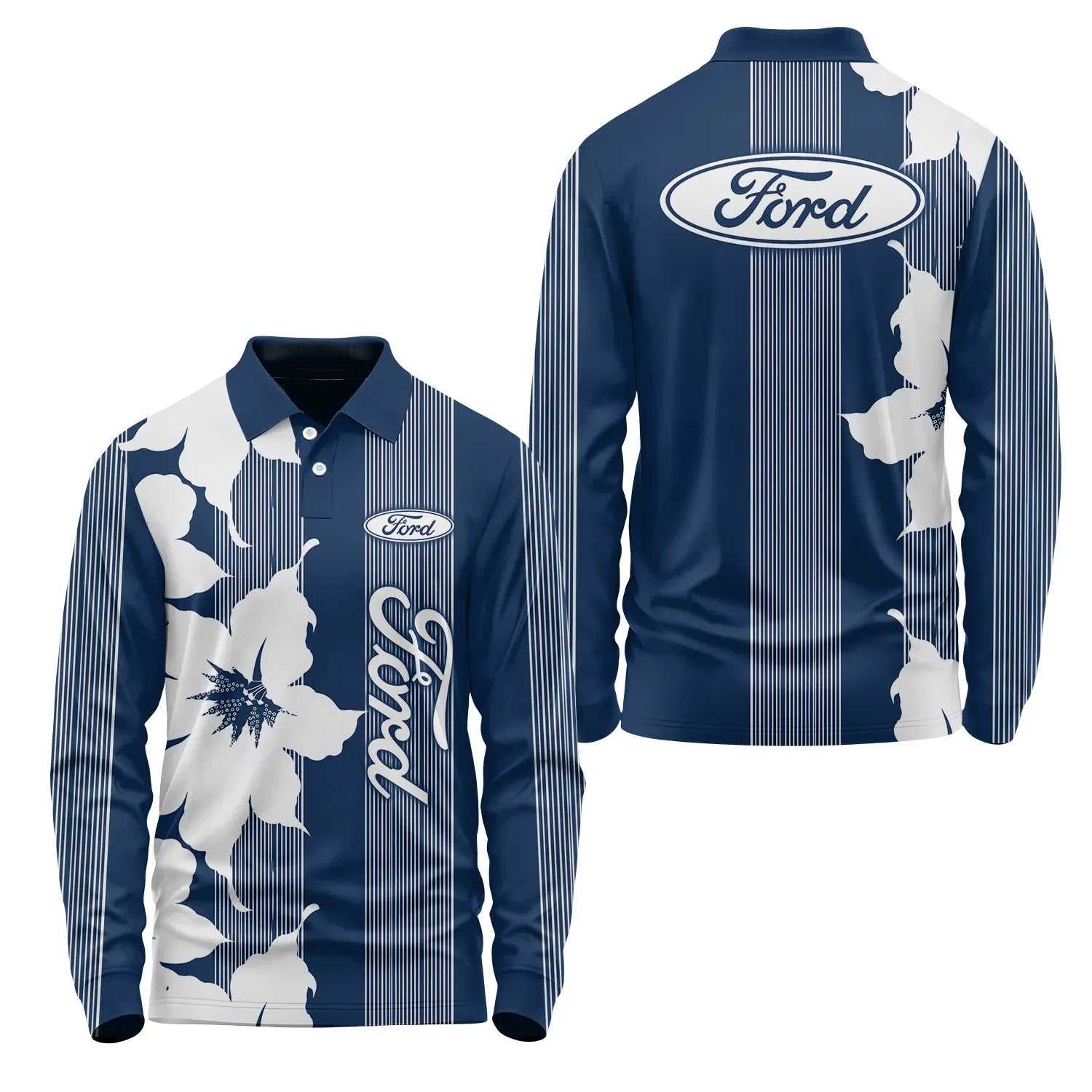 Ford Long Sleeve Polo SHW039