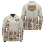 Jeep Long Sleeve Polo SHW067