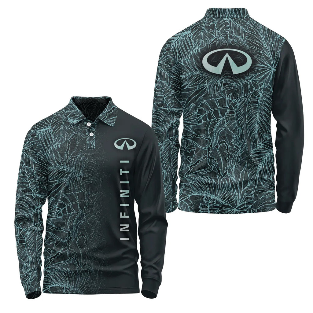 Infiniti Long Sleeve Polo SHW008