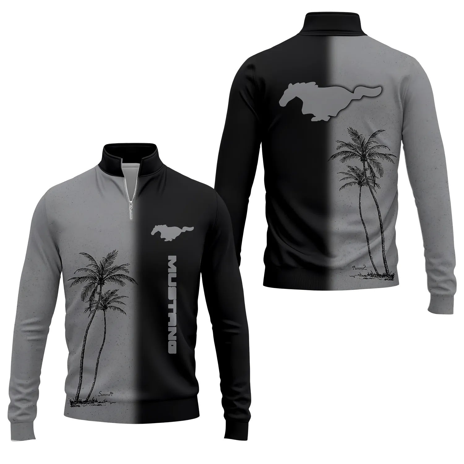 Ford Mustang Quarter-zip Pullover SHW037