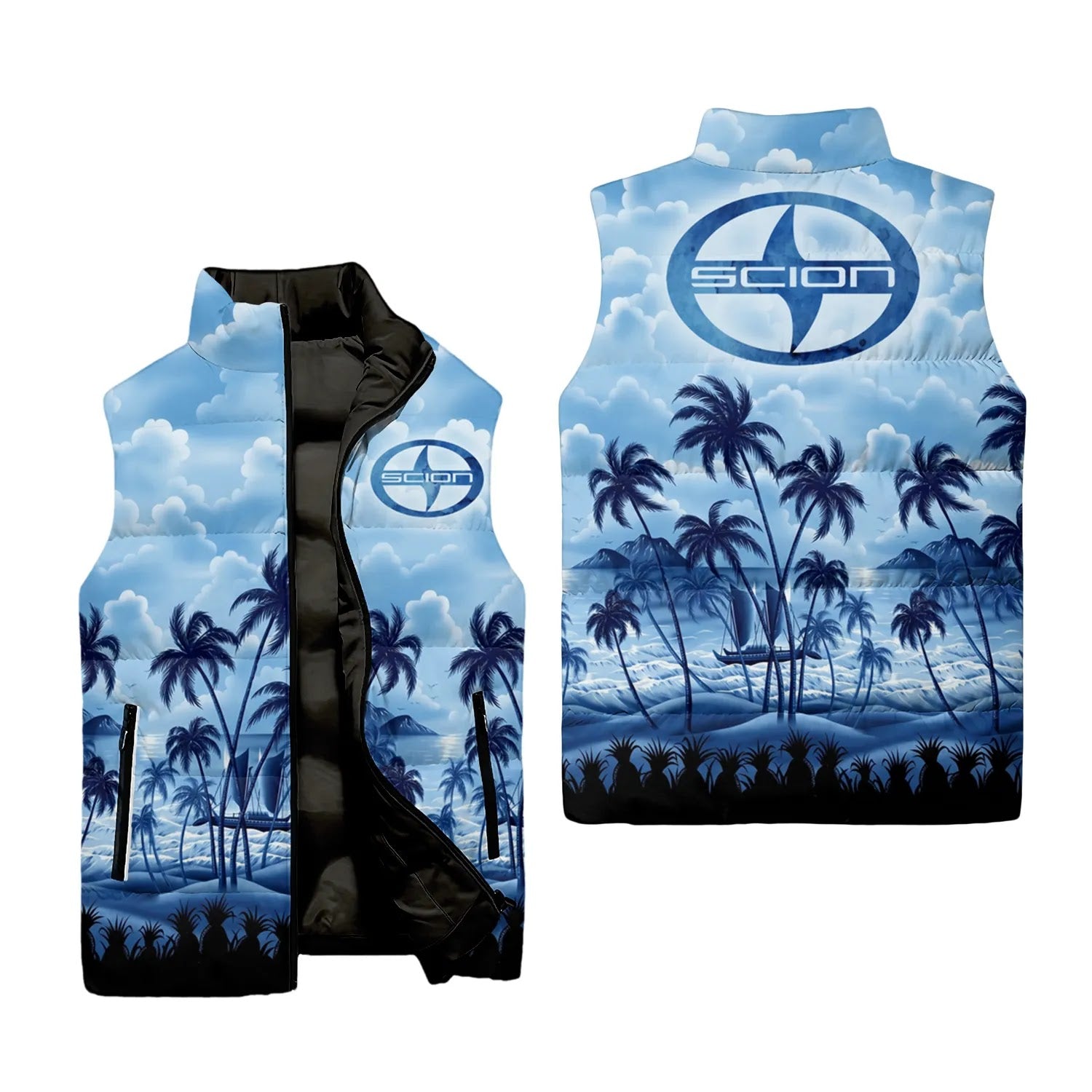 Scion Sleeveless Puffer Jacket SHW018
