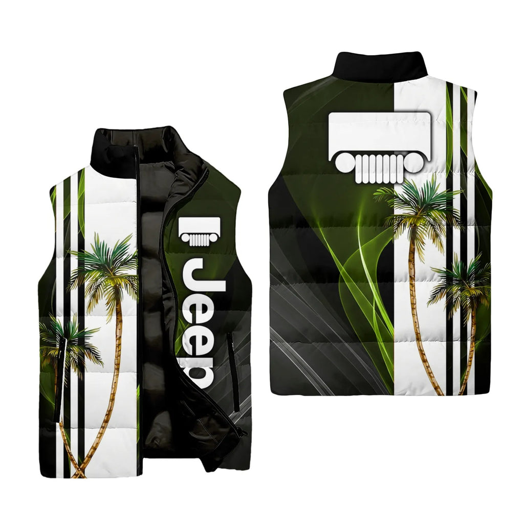 Jeep Sleeveless Puffer Jacket SHW036