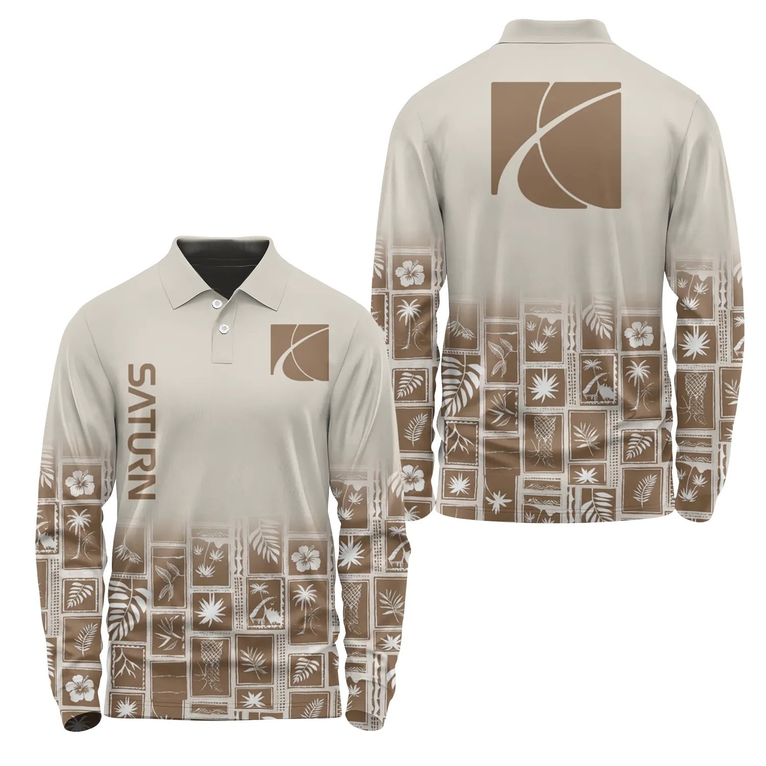 Saturn Long Sleeve Polo SHW067