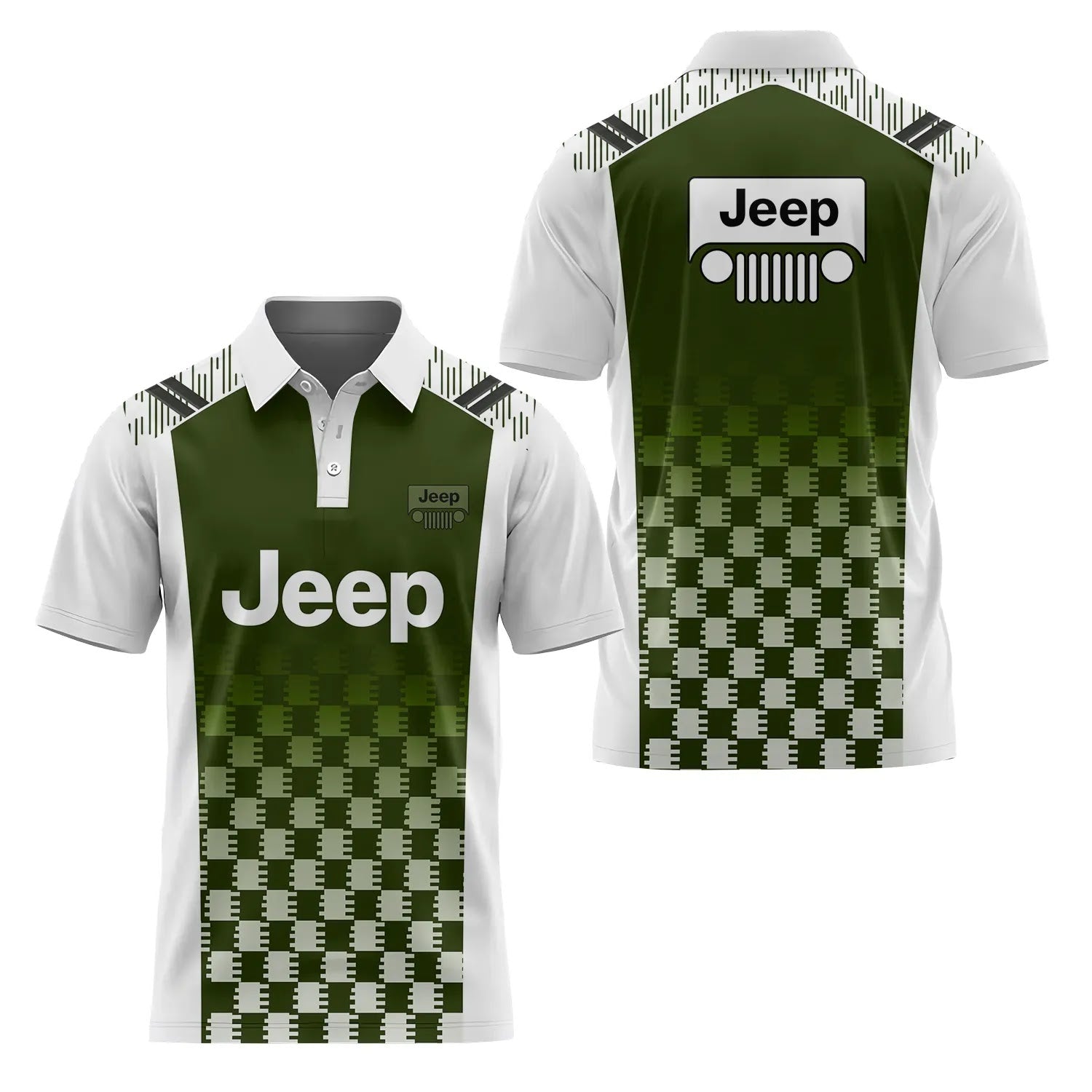 Jeep Short Sleeve Polo SC063